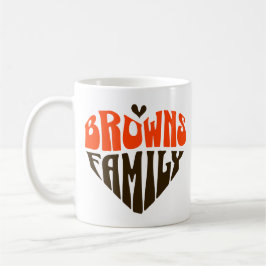 Browns Family Fan-Geschenk Kaffeetasse