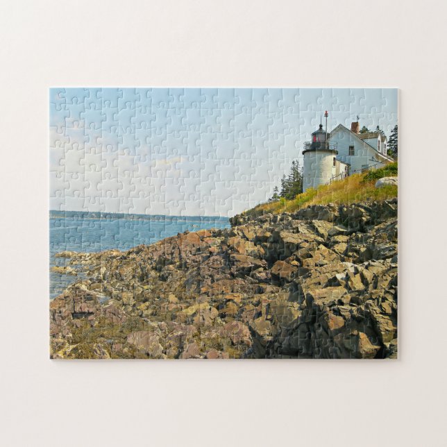 Browns Head Lighthouse, Maine Jigsaw Puzzle (Horizontal)