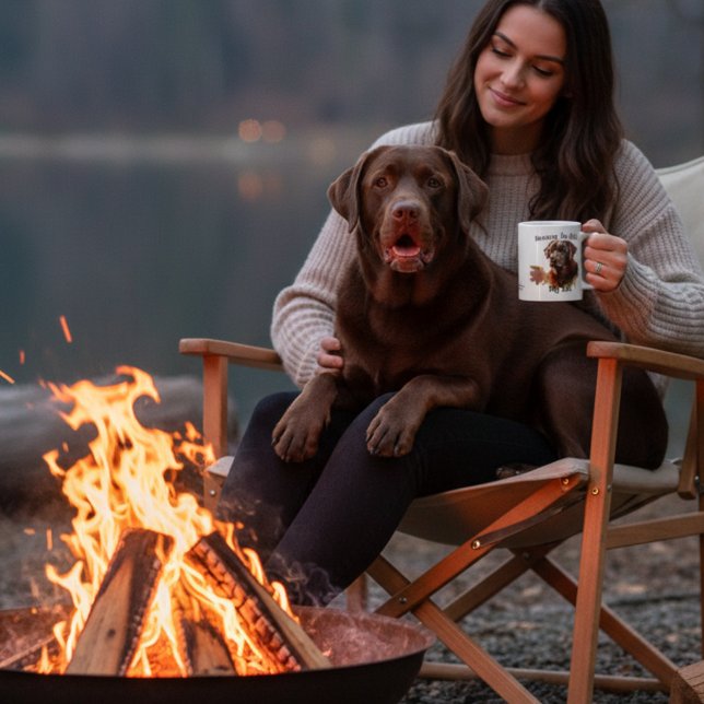 Browns ''Morning Tee with My Labrador'' Tasse (Von Creator hochgeladen)