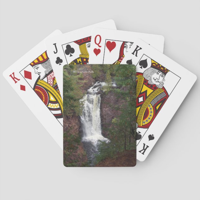 Brownstone Falls Spielkarten (Rückseite)