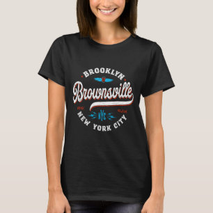 Brownsville Brooklyn New York Retro Vintage Grafik T-Shirt