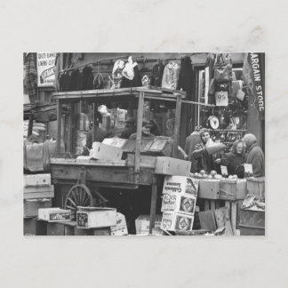 Brownsville Market, Brooklyn: 1962 Postkarte