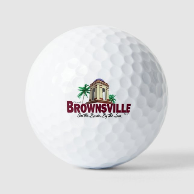 BROWNSVILLE TEXAS GOLFBALL (Vorderseite)