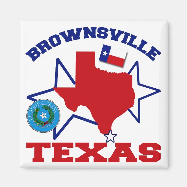 Brownsville, Texas Magnet (Vorne)