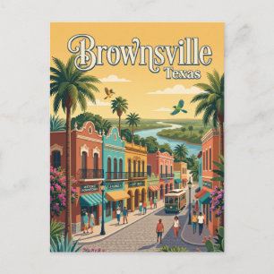 Brownsville, Texas Postkarte