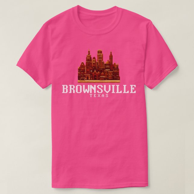 Brownsville Texas T-Shirt (Design vorne)