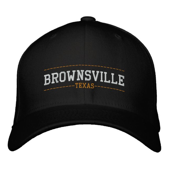 Brownsville Texas USA bestickte Hats Bestickte Kappe (Vorderseite)