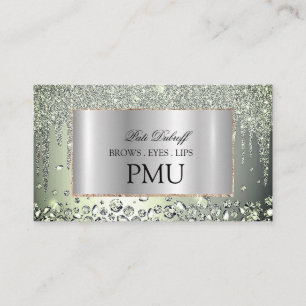 Brows Aftercare PMU Microblading Henna Salon Visitenkarte