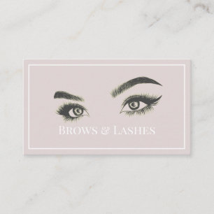 Brows & Lashes Microblading, Eyelash Extensions Visitenkarte
