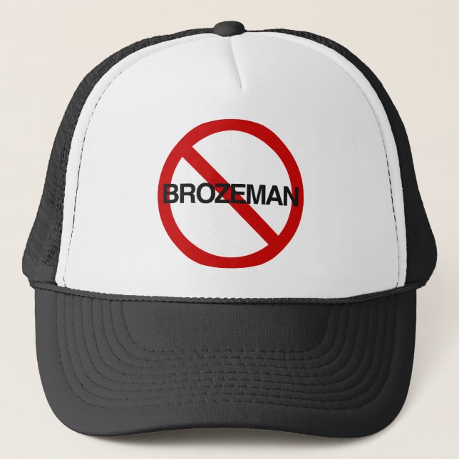 Brozeman-Hut Truckerkappe (Vorderseite)