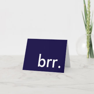 brr. es ist ein Party im Winter! Einladung