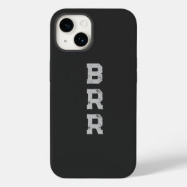BRR-Logo - Grau Case-Mate iPhone 14 Hülle
