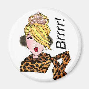 "Brrr! Es ist kalt!" Diva Magnet