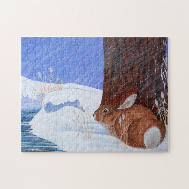 Brrr Rabbit Puzzle (Horizontal)