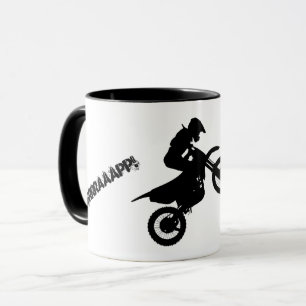 "BRRRAAAPP! "Text Dirtbike Tasse
