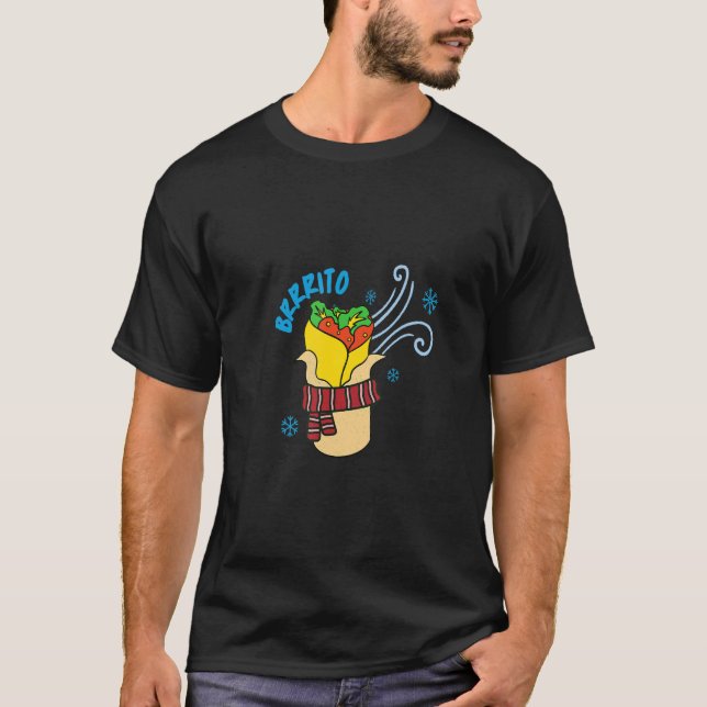 BRRRITO Flying Burrito Brothers Taquito  Burritos T-Shirt (Vorderseite)