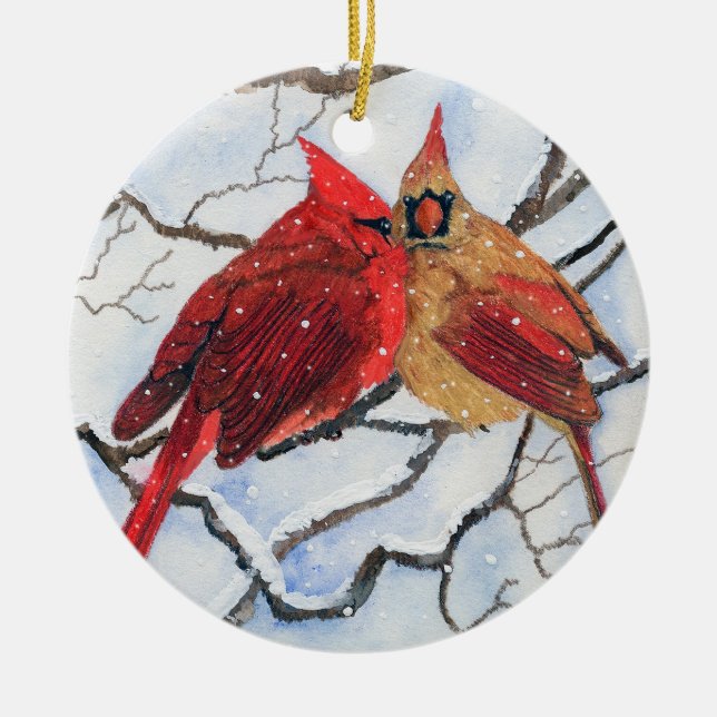 Brrrrr ist es kalt keramik ornament (Vorne)