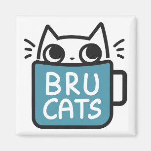 Bru Katzen-Magnet Magnet