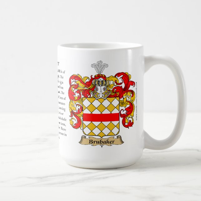 Brubaker, der Ursprung, die Bedeutung und das Kaffeetasse (Rechts)