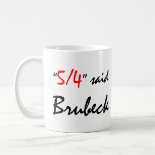 Brubeck sagte: kaffeetasse