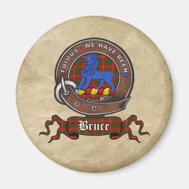 Bruce Clan Abzeichen Magnet (Vorne)