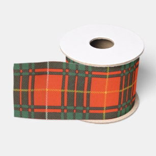 Bruce-Clan karierter schottischer Tartan Ripsband