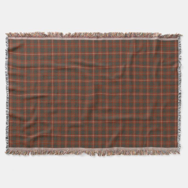 Bruce Clan Weathered Tartan Decke (Vorderseite)