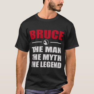 BRUCE DER MANN DER MYTHOS DIE LEGENDE T-Shirt