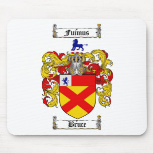 BRUCE-FAMILIENWAPPEN - BRUCE-WAPPEN MOUSEPAD