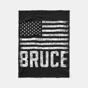 Bruce Geburtstag Vorname Name Personalisiert USA 1 Fleecedecke