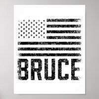 Bruce Geburtstag Vorname Name Personalisiert USA