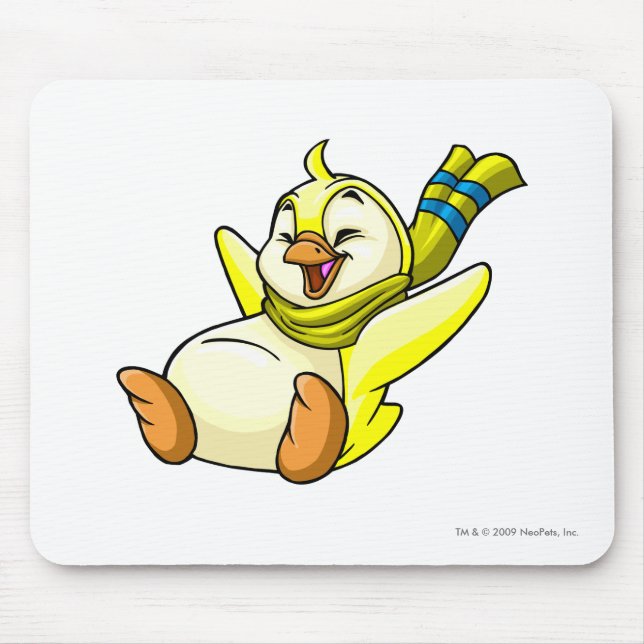 Bruce-Gelb Mousepad (Vorne)