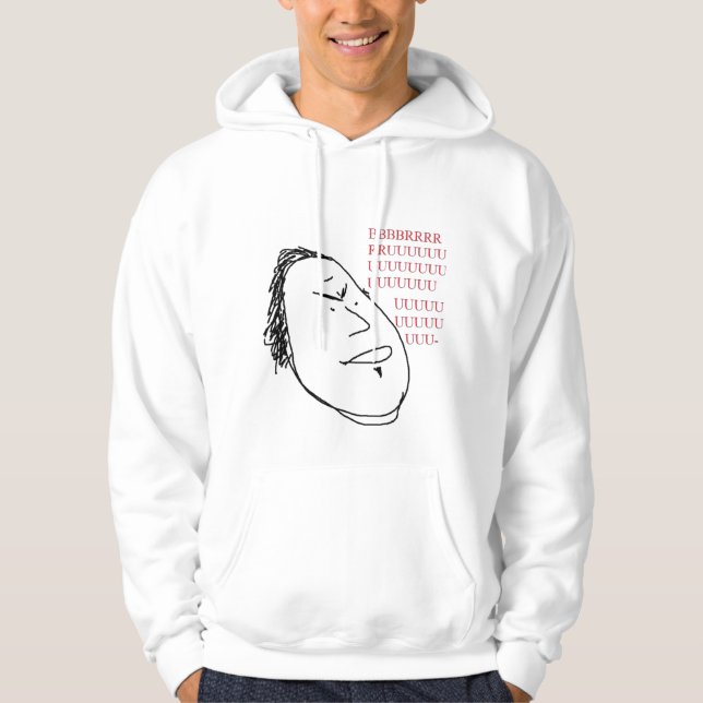 BRUCE MEME HOODIE (Vorderseite)