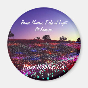 Bruce Munro, Feld des Lichtes, Paso Robles, CA Magnet