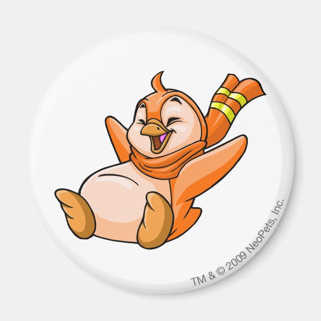 Bruce Orange Magnet (Vorne)