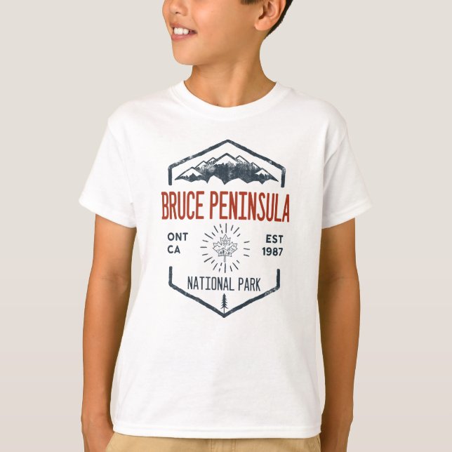 Bruce Peninsula National Park Kanada gestört T-Shirt (Vorderseite)