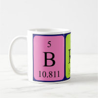 Bruce Periodenname Tasse