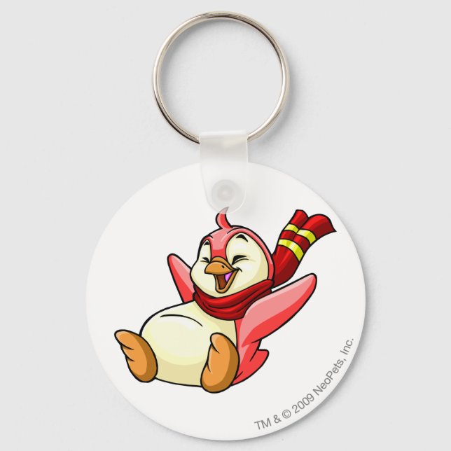 Bruce Red Schlüsselanhänger (Vorderseite)