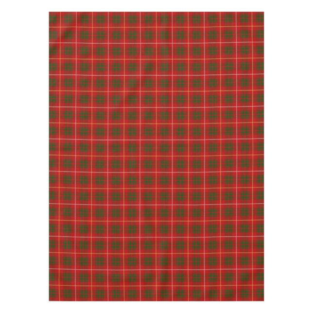 Bruce Scottish Clan Tartan Pattern Tischdecke (Vorderseite)