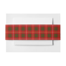 Bruce Scottish Tartan Bly Band