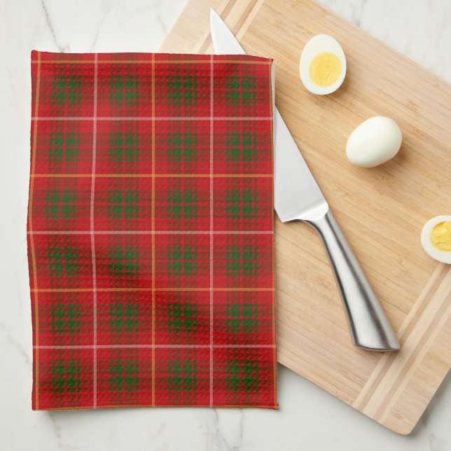 Bruce Scottish Tartan Kariert Handtuch (Viertel Falte)