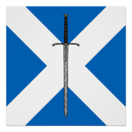 Bruce Sword auf Salreifen Poster