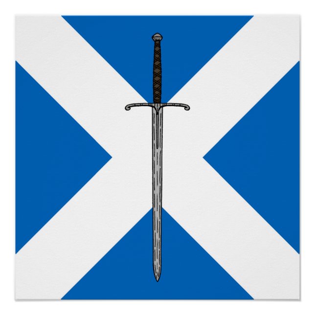 Bruce Sword auf Salreifen Poster (Vorderseite)