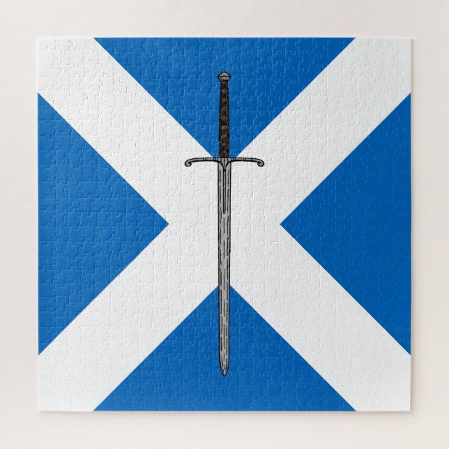 Bruce Sword auf Salreifen Puzzle (Vertikal)