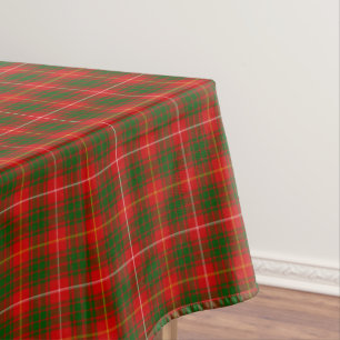Bruce tartan Red grün kariert Tischdecke