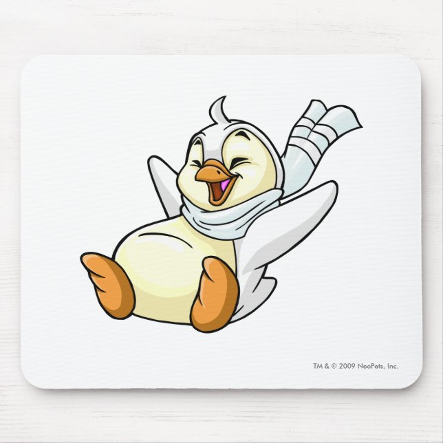 Bruce-Weiß Mousepad (Vorne)
