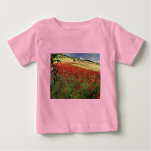 BRUCE, William Blair poppies poppy red flowers vin Baby T-shirt