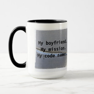Bruch-Code-Namen-Tasse Tasse