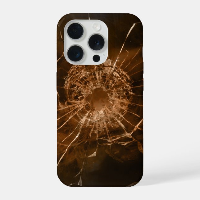 Bruch iPhone Hülle (Rückseite)