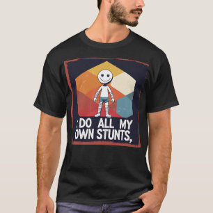 Bruch-Lee-Shirt Knie-Fußverletzung T-Shirt